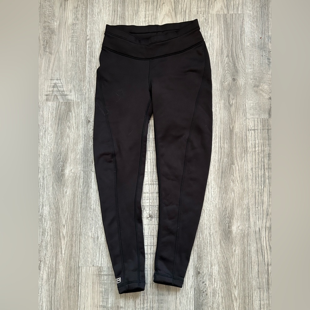 Avalanche Black Winter Thermal Leggings Sz S
